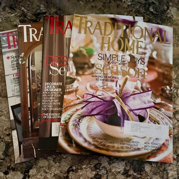 Traditional Home Design Magazine Set - Picture 1 of 5